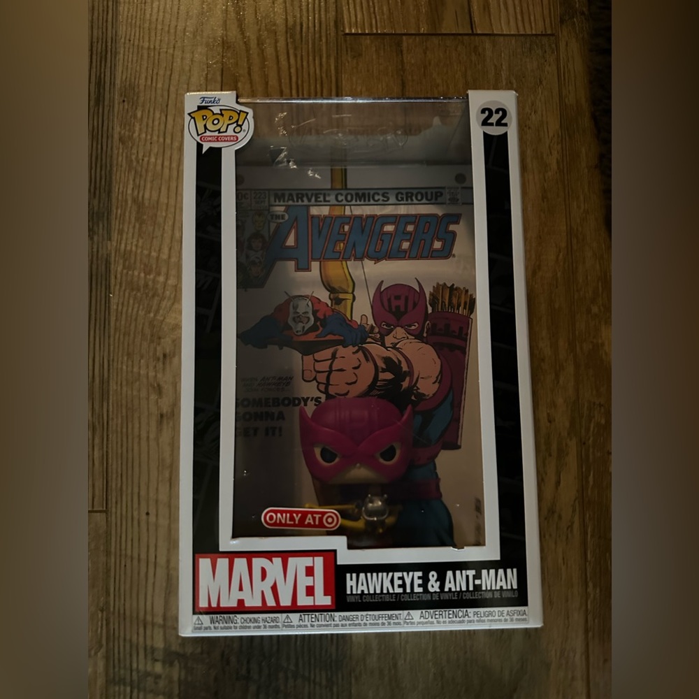 Marvel Hawkeye & Ant-Man Pop Funko Comic cover vinyl collectible